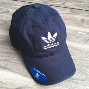 Adidas Navy Trefoil hat nwt